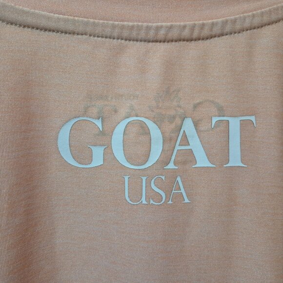 GOAT USA - Kids GOAT Athletic T-Shirt - Orange - Size Youth Large - EUC - Picture 3 of 4